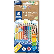 STABILO 12er Pack Dreikantige Buntstifte – Schon Vorgespitzt & Ergonomisch