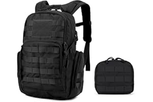 Mardingtop 25L/40L Mochila Militar/Táctica Molle/Acampada/Camping/Senderismo/Deporte/Backpack de Asalto Patrulla