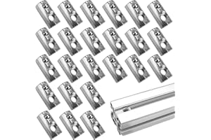 SHUIYUE 24 Piezas Tuercas de Ranura M6，30 Series M6 Tuerca Deslizante de Acero al Carbono, Tuerca en T, Tuercas de Perfil de Aluminio, para Ranura de Extrusión de Perfil de Aluminio