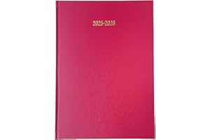 ARTH Academic Diary 2025-2026 A5 WTV Week to View - Pink