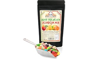 ‎DEVILS TASTE "Bunte Früchtchen" Bonbon Mix - zuckerfrei - 200g - im ZIP Beutel - RED DEVILS TASTE