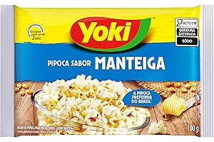 Pipoca de Microondas Manteiga YOKI 100g