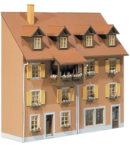 Kit Maquette FALLER HO – 6 Maisons Ville #130430 – Neuf, Bâtiments à Colombages