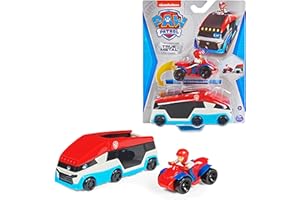 Paw Patrol LA Pat' Patrouille Pack Pat' PATROUILLEUR True Metal - Pack Camion Pat'Patrouilleur Voiture Die Cast Ryder À Collectionner - Camion + Voiture Pat' Patrouille - Jouet Enfant 3 Ans et +