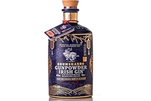 DRUMSHANBO GUNPOWDER - Ceramic Bottle Dragon Edition - GIN - Origine : Irlande - Alcool : 43% - Notes de Fleurs et d'Epices - Edition Nouvel An Chinois - Idéal en cocktail - 70cl