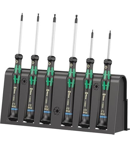 Julakan Sittichai  アキュレイト BV-2 500N Zestaw wkrętaków sześciokątnych (małe rozmiary) 1,5 mm 2 mm 2,5 mm