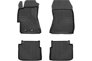 ‎MOTOS MOTOS Gumowe dywaniki samochodowe pasują do Subaru Impreza III 2007-2011 Popraw swój komfort podróży z dywanikiami antypoślizgowymi No.77- Dywaniki samochodowe na każdą pogodę, ochrona przed zabrudzen