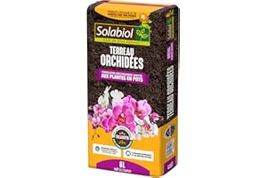 SOLABIOL TERORC6 Terreau Orchidées, Brun, 6 L