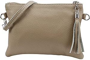 SH Leder Anny G248 - Bolso bandolera (piel, 22 x 15 cm)