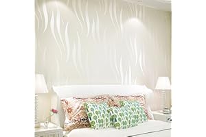 Bekasa Tapeta, 53 x 1000 cm, nowoczesna, minimalistyczna tapeta z włókniny, wytłaczana tapeta 3D, rolka do salonu, sypialni, kuchni, łazienki, biura (beżowa)