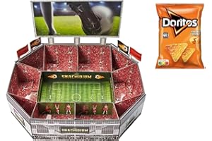 Generisch SNACKADIUM Pro Fußball Snackstadion Fanartikel Bundesliga ür spannende Fußballabende/Snackstadion für echte Fußballfans (Bayern)