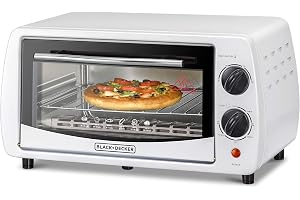 BLACK+DECKER 800W 9L Toaster Oven, 90-230° Temp Setting Double Grill With Convection, Double Glass Door For Safety With Multiple Accessories, For Toasting/ Baking/Broiling TRO9DG-B5