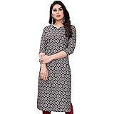SIRIL Women's Crepe Digital Print Straight Kurta