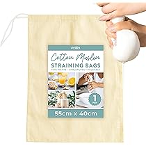 Garza Alimentare In Cotone | 4 Pezzi 70x70 Cm | Riutilizzabile - Foto 5