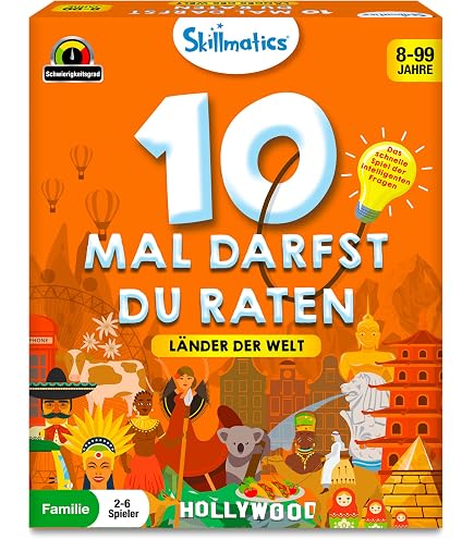 Skillmatics Kartenspiel 'Gedankengang' – 150 Karten Für Lustige Familiengespräche, Ab 6 Jahren, 2-6 Spieler