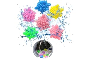 WDEC 20Pcs Washing Machine Ball, Reusable Balls Laundry, Washing Ball Anti-entanglement, The laundry ball makes the clothes cleaner and prevents the clothes from tangling and knotting