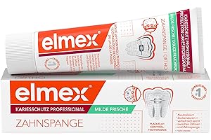 ‎ELMEX Elmex Kariesschutz Professional Zahnspangen Zahnpasta 8-18 Jahre, 75 ml Zahncreme