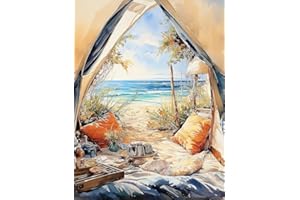 YUCCAORCHID Peinture Numero Adulte,Acryliques Peinture par Numéros pour Adultes Débutants Enfants Peinture a Numero Adulte Peinture avec 3 Pinceaux Sans cadre 40×50 cm