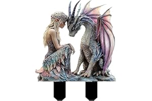 deegbbyi Giardino Delle Fate in Acrilico, Pali da Garden Fatate, Pali Decorativi da Giardinos 2D, Paletto da Garden a Forma di Elfo, Decorazione di Vasi di Cartoni, per Giardino, Piante in Vaso