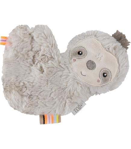 Sterntaler Carillon Morbido Emmily Con Melodia – Pupazzo Peluche Per Neonati, Lavabile, Con Cinghie E Bottoni (Marrone Chiaro/Rosso Chiaro)