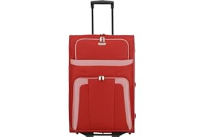 TRAVELITE paklite Reisekoffer mit 2 Rollen, Rollkoffer groß, ORLANDO, klassischer Weichschalen Trolley im zeitlosen Design, 73 cm, 80 Liter