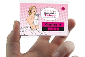 Hannah's Games HEN PARTY DON'T SAY IT TABOO hen party game perfect for Team Bride Fun