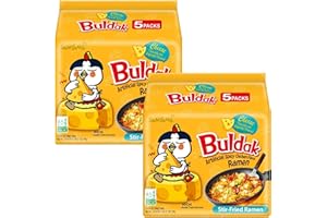 VMART Samyang Buldak Lot de 10 nouilles au fromage saveur poulet 140 g