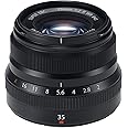 Fujifilm FUJINON XF 35mm F2 R WR Obiettivo 35mm, f/2, Resistente Intemperie, Attacco X Mount, Nero