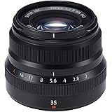 Fujifilm FUJINON XF 35mm F2 R WR Obiettivo 35mm, f/2, Resistente Intemperie, Attacco X Mount, Nero