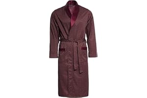 R REVISE Revise RE-502 Całoroczny lekki szlafrok męski – elgancki