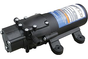 Everflo EF1000-BOX Tuyau cannelé pour pompe à diaphragme 12 V, port NPT 3/8", 1,0 GPM