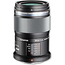 Olympus EM-M6028 M.Zuiko Digital ED 60MM F2.8 Macro (Black 