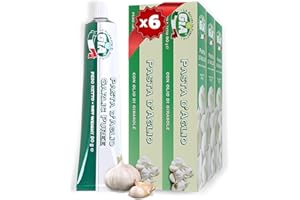 GIA Pasta d'Aglio 6 Tubetti da 90g, Pronta all'Uso, Versatile in Cucina, Ideale per Pasta, Bruschette e tante Ricette, Senza Glutine, Confezione Riciclabile e Anti-Spreco