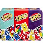 Mattel Games Liar's UNO Jeu de cartes pour adultes, enfants, familles, fêtes et soirées jeux, divertissement en voyage, surpassez les autres joueurs avec du bluff et des ruses