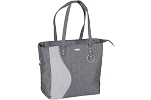 LCP KIDS Sac à Langer MILANO Grande Capacite | Imperméable - Gris