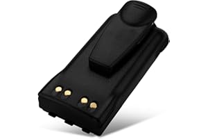 subtel Batería de Repuesto PMNN4151AR, HNN9008A Compatible con Motorola GP340, GP360, GP380, GP320, GP680 Battery 1800mAh Pila Recargable