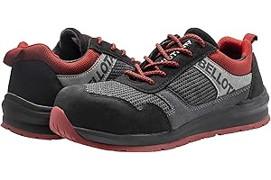 Bellota 72350BR47S1P - Zapatos de Seguridad de Hombre y Mujer Street (Talla 47) de Rejilla Transpirable con Microfibra Transpirable y Suela Extra Cómoda