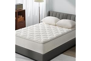 DUANDUAN Matratze 140x200 cm, 7-Zonen-Taschenfederkernmatratze, 28cm Matratzenhöhe, Hybridmatratze mit Innenschaum und Federkern, mittelfest, weiß