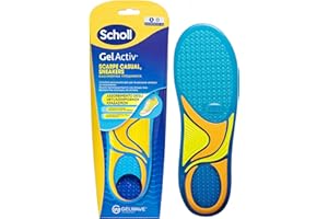 DR. SCHOLL'S Scholl Solette GelActiv Scarpe Casual e Sneakers, Solette in Memory Foam con Tecnologia GelWave Ammortizzante, Comfort per Piedi Comodi Tutto il Giorno, Ritagliabili