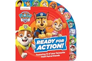 PAW Patrol Ready for Action! Tabbed Board Book: An action-packed illustrated tabbed board book for children aged 2, 3, 4, 5 based on the Nickelodeon TV Series