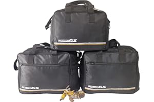 made4bikers Komplett Set Innentaschen TopCase und Koffer passend für BMW R1300GS Adventure (KA2) 2023- mit ALU-Koffern
