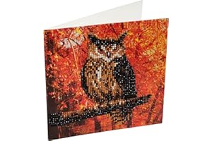 CRYSTAL ART Crystal Card Kits 18x18cm, Glas, Mulitcolor, 18x18