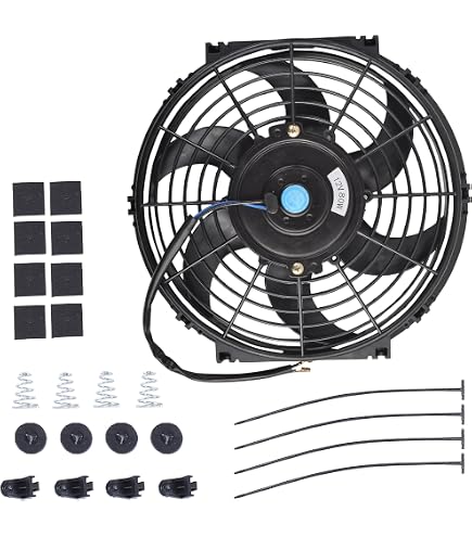 Aazon.co: Arketplace Auto Parts Auxiliary Fan Assebly - Copatible