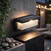 Barbaros Solar 2 Kademe Hareket Sens&ouml;rl&uuml; Cata Dış Mekan LED Aplik - 40W G&uuml;&ccedil;l&uuml; 4300 L&uuml;men 3200K G&uuml;n Işığı - IP44 Su Ge&ccedil;irmez K
