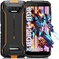 DOOGEE S41 Plus Rugged Smartphone 2024, 8GB RAM+128GB ROM/TF 1TB, 6300mAh, 5.5" HD+ Display, Android 13, IP68 Waterproof, Unlocked, Dual SIM 4G, NFC, OTG, GPS - Orange