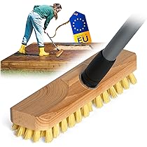 Attrezzo Pulisci Fughe Spazzola Per Pavimenti Con Manico Lungo 137 Cm, Setole Rigide 2 In 1 Per Doccia Con Lavavetri, Pulisce Cucina, Parete, Piastrelle, Malta, Vasca E Tappeti, Spazzola Scopa Per Garage
