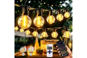 30M Utomhus Ljusslinga LED, Utomhus Ljusslingor G40 Ljuskedja Girland Ljus LED Linga med Vattentät Inomhus Garland Outdoor Fa