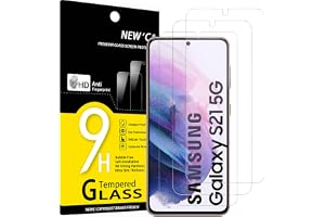 NEW'C Skärmskydd för Samsung Galaxy S21 6,2" (SM-G991), Härdat Glas