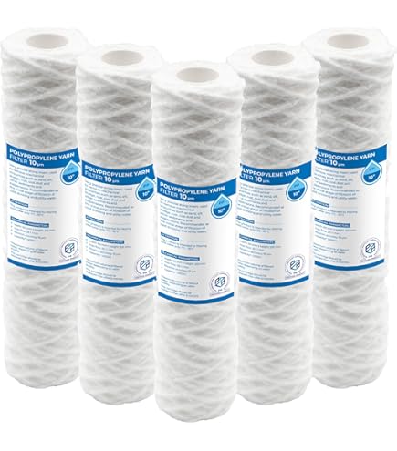 Cartuccia Filtro Acqua Per Sedimenti Avvolti Da 50 Micron - Uso - Foto 2