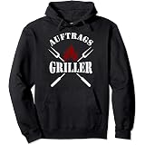 Wowshirt Herren Hoodie 'Grillmeister' – Lustiger BBQ-Spruch, Weiches Sweatshirt, Regular Fit, Made In Germany
